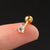 1 Piece Simple Style Classic Style Geometric Copper Ear Studs