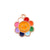 1 Piece Simple Style Clouds Rainbow Windmill Zinc Alloy Enamel Jewelry Accessories