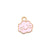 1 Piece Simple Style Clouds Rainbow Windmill Zinc Alloy Enamel Jewelry Accessories