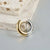 1 Piece Simple Style Color Block Plating Stainless Steel Gold Plated Earrings