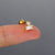 1 Piece Simple Style Commute Geometric Inlay Copper Zircon Ear Studs