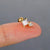 1 Piece Simple Style Commute Geometric Inlay Copper Zircon Ear Studs