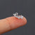 1 Piece Simple Style Commute Geometric Inlay Copper Zircon Ear Studs