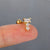 1 Piece Simple Style Commute Geometric Inlay Copper Zircon Ear Studs