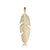 1 Piece Simple Style Feather Alloy Plating Pendant Jewelry Accessories