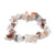 1 Piece Simple Style Geometric Natural Stone Bracelets