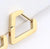 1 Piece Simple Style Geometric Plating Stainless Steel Earrings