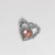 1 Piece Simple Style Heart Shape Alloy Plating Inlay Jewelry Accessories