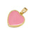 1 Piece Simple Style Heart Shape Brass Enamel Plating 18k Gold Plated Pendants