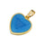 1 Piece Simple Style Heart Shape Brass Enamel Plating 18k Gold Plated Pendants