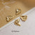 1 Piece Simple Style Heart Shape Flower Copper Plating Pendant Jewelry Accessories