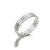 1 Piece Simple Style Heart Shape Stainless Steel Plating Rings