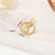 1 Piece Simple Style Human Copper Plating Inlay Jewelry Accessories