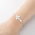 1 Piece Simple Style Letter Stainless Steel Plating Bracelets