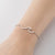 1 Piece Simple Style Letter Stainless Steel Plating Bracelets