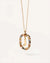 1 Piece Simple Style Letter Sterling Silver Inlay Zircon Pendant Necklace