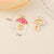 1 Piece Simple Style Mushroom Copper Enamel Plating Inlay Pendant Jewelry Accessories