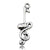 1 Piece Simple Style Notes Alloy Plating Pendant Jewelry Accessories