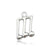 1 Piece Simple Style Notes Alloy Plating Pendant Jewelry Accessories