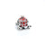 1 Piece Minimalist Pumpkin Car Alloy Inlay Rhinestones Jewelry Accessories