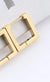 1 Piece Simple Style Solid Color Plating Stainless Steel Silver Plated Earrings