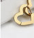 1 Piece Simple Style Solid Color Plating Stainless Steel Silver Plated Earrings