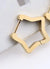 1 Piece Simple Style Solid Color Plating Stainless Steel Silver Plated Earrings