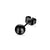 1 Piece Minimalist Solid Color Stainless Steel Ear Studs