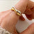 1 Piece Simple Style Solid Color Sterling Silver Plating 18k Gold Plated Open Ring