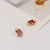 1 Piece Simple Style Square Copper Inlay Pendant Jewelry Accessories