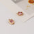 1 Piece Simple Style Square Copper Inlay Pendant Jewelry Accessories