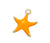 1 Piece Simple Style Star Copper Enamel Jewelry Accessories