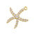 1 Piece Simple Style Star Moon Copper Plating Inlay Jewelry Accessories