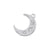 1 Piece Simple Style Star Moon Copper Plating Inlay Jewelry Accessories