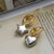 1 Piece Simple Style Star Plating Inlay Copper Zircon 18k Gold Plated Drop Earrings