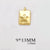 1 Piece Simple Style Star Solid Color Bee Copper Plating Pendant Jewelry Accessories