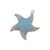 1 Piece Minimalist Starfish Copper Plating Inlay Jewelry Accessories