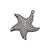 1 Piece Simple Style Starfish Copper Plating Inlay Jewelry Accessories