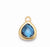 1 Piece Simple Style Water Droplets Copper Plating Inlay Pendant Jewelry Accessories