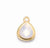 1 Piece Simple Style Water Droplets Copper Plating Inlay Pendant Jewelry Accessories