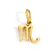 1 Piece Stainless Steel 14K Gold Plated Solid Color