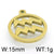 1 Piece Stainless Steel 18K Gold Plated Constellation