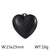 1 Piece Stainless Steel 18K Gold Plated Heart Shape