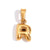 1 Piece Stainless Steel 18K Gold Plated Polished Pendant