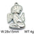 1 Piece Stainless Steel 18K Gold Plated Portrait Of Virgin Mary Angel Pendant