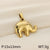 1 Piece Stainless Steel 18K Gold Plated Simple Style Pendant