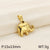 1 Piece Stainless Steel 18K Gold Plated Simple Style Pendant