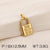 1 Piece Stainless Steel 18K Gold Plated Solid Color