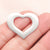 1 Piece Stainless Steel Heart Shape Pendant