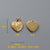 1 Piece Stainless Steel Heart Shape